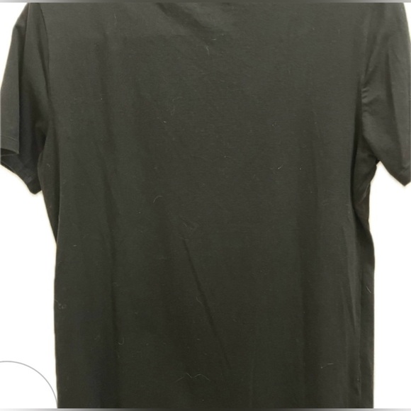 Michael Kors Black Blouse With Gold Hardware with Zippered Sleeves - Picture 7 of 7